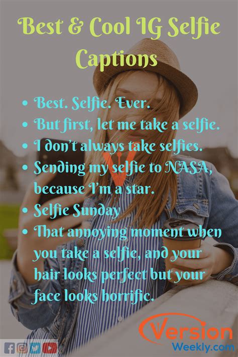 caption for random selfie|cool captions for selfies.